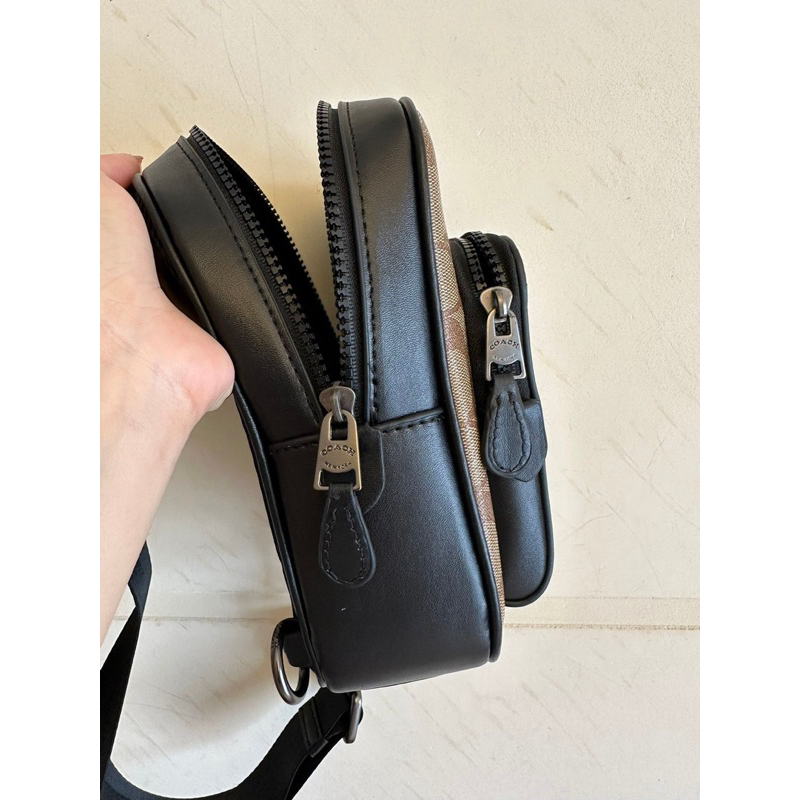 Túi coach track đeo chéo nam