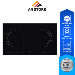 Bếp Từ đôi Arber AB 668 inverter Mặt kính liền nguyên khối, màu đen sang trọng
