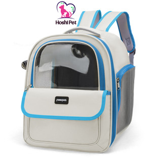 Balo Cho Mèo Chó, Thú Cưng Dáng Đứng Cho Mèo Cún Dưới 7kg Hoshi Pet BL17