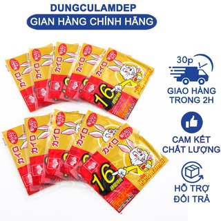 (Mới SX2023) COMBO 20 miếng dán giữ nhiệt cơ thể 16 tiếng Nhật