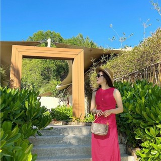 ĐẦM MAXI NHÚN THÂN TRƯỚC SAU