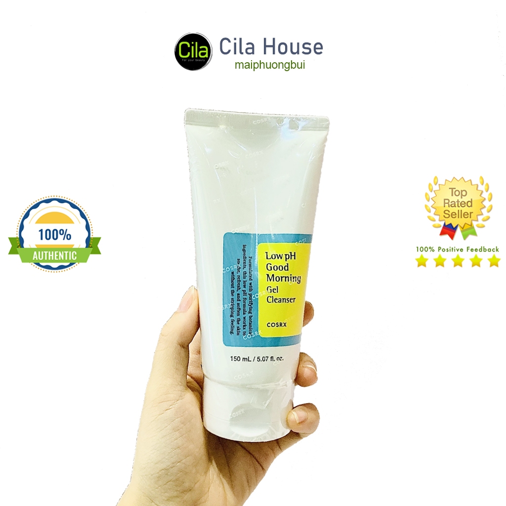 Sữa rửa mặt Cosrx Low pH Good Morning Gel 150ml - Cila House