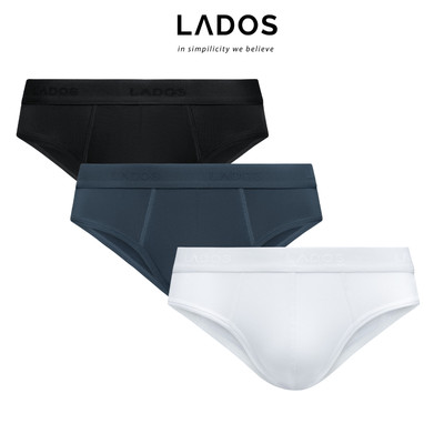 [COMBO 3 QUẦN] Quần Lót Nam Tam GiáC Lados-7125 Cotton bamboo co giãn, dai, thoáng mát, thấm hút mồ hôi