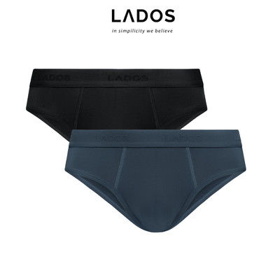 [COMBO 2 QUẦN] Quần Lót Nam Tam Giác Thun Lạnh Lados 7127 - Cotton bamboo co giãn, dai, thoáng mát, thấm hút mồ hôi