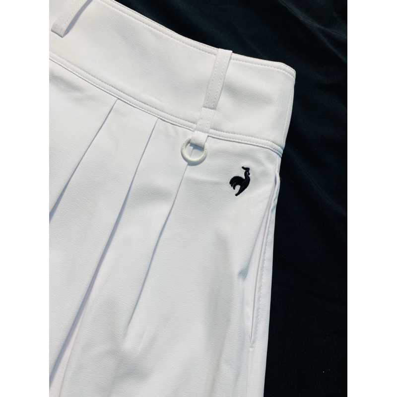 Váy golf Le c0q màu trắng