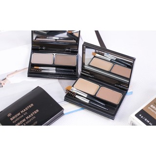 Bột kẻ chân mày kèm cọ the saem eco soul eyebrow kit