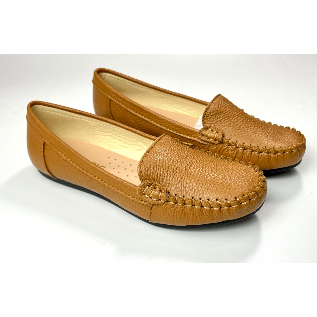 Giày Búp Bê  Mọi Đế Bệt Da Bò Thật  DN011- SIZE CHUẨN- CÓ BẢO HÀNH.