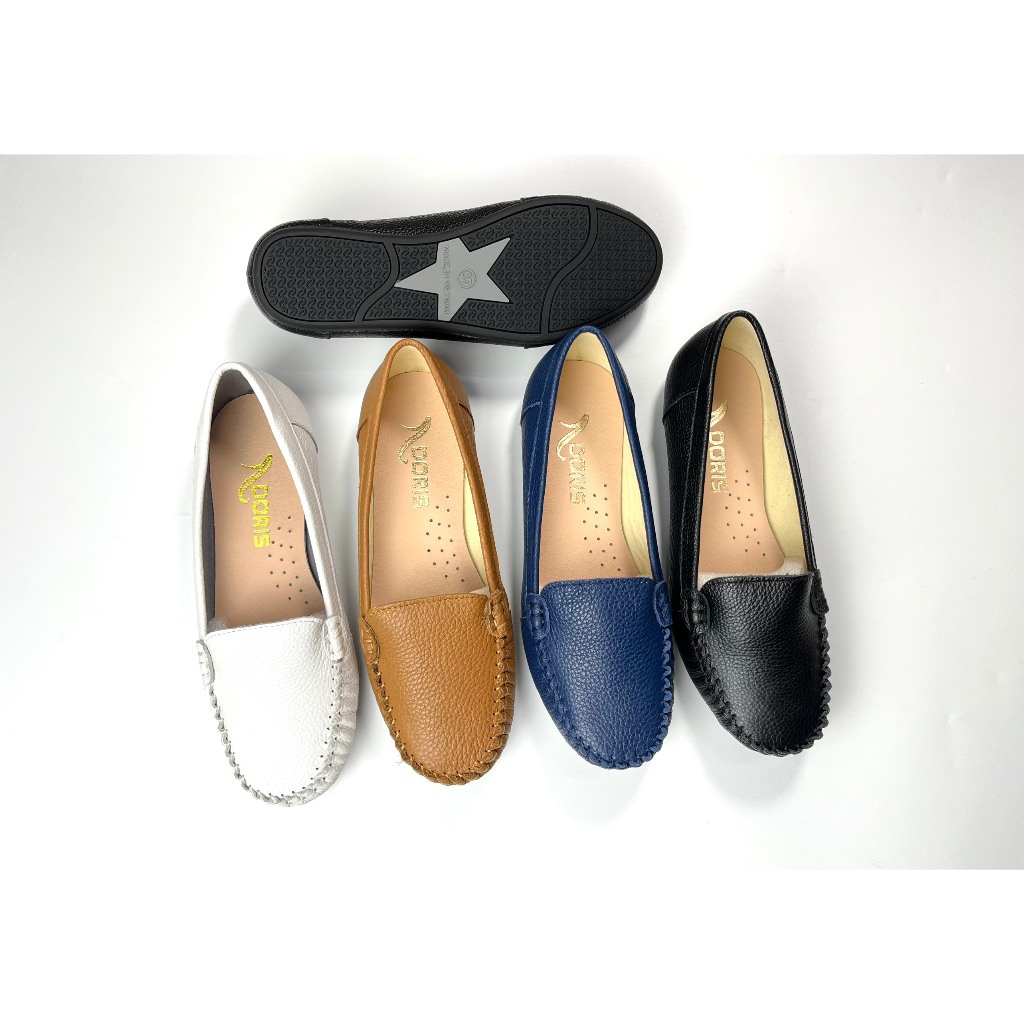 Giày Búp Bê  Mọi Đế Bệt Da Bò Thật  DN011- SIZE CHUẨN- CÓ BẢO HÀNH.