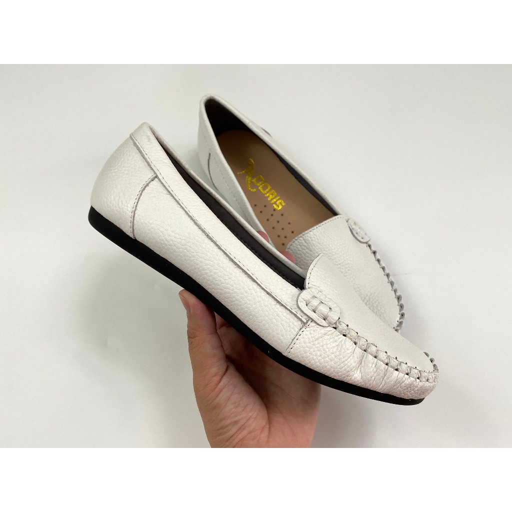 Giày Búp Bê  Mọi Đế Bệt Da Bò Thật  DN011- SIZE CHUẨN- CÓ BẢO HÀNH.