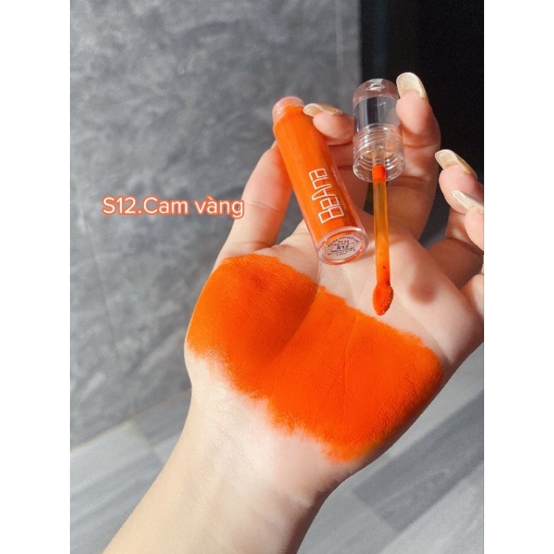 Son cam vàng, son cam tươi, son cam nude, son môi chính hãng, son lì lâu trôi son BeAna màu son tươi sáng, nổi bật