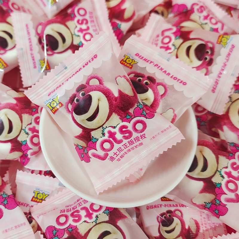 Kẹo Mashmallow 2 Vị Dâu/ Cam Losto