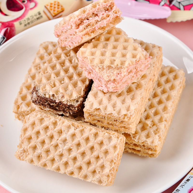 Bánh Xốp Gấu Dâu 3 Vị Phô Mai/ Dâu/ Hạt Dẻ