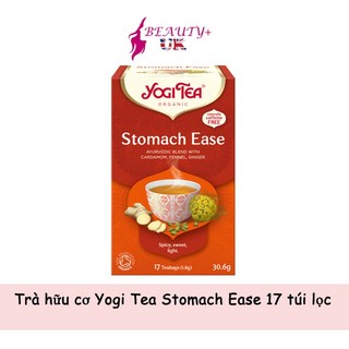 Trà hữu cơ Yogi Tea Stomach Ease 17 túi lọc