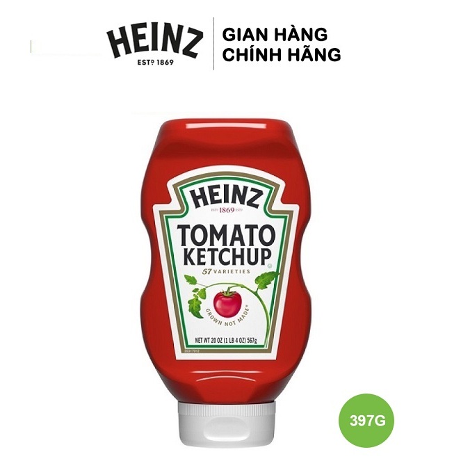 Tương Cà Úp Ngược HEINZ 397g