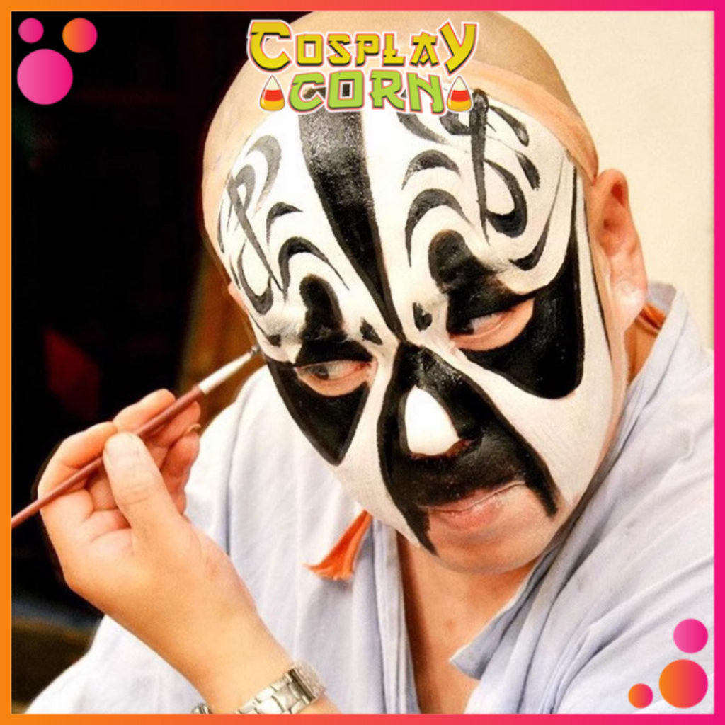 Bảng Face & body panting 3 ô - Vật phẩm màu hóa trang cosplay màu vẽ mặt màu vẽ cơ thể body hóa trang Corn.cosplay.shop