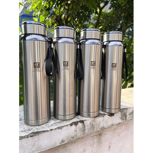 Bình Giữ Nhiệt Innox,Bình giữ nhiệt 1000ml hàng bãi Zwilling Đức