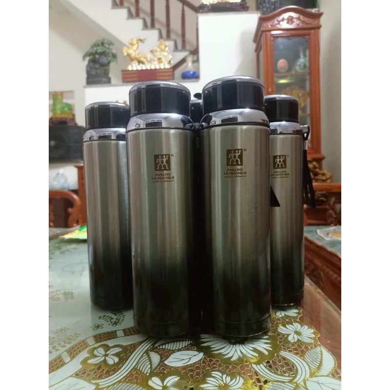 Bình Giữ Nhiệt Innox,Bình giữ nhiệt 1000ml hàng bãi Zwilling Đức