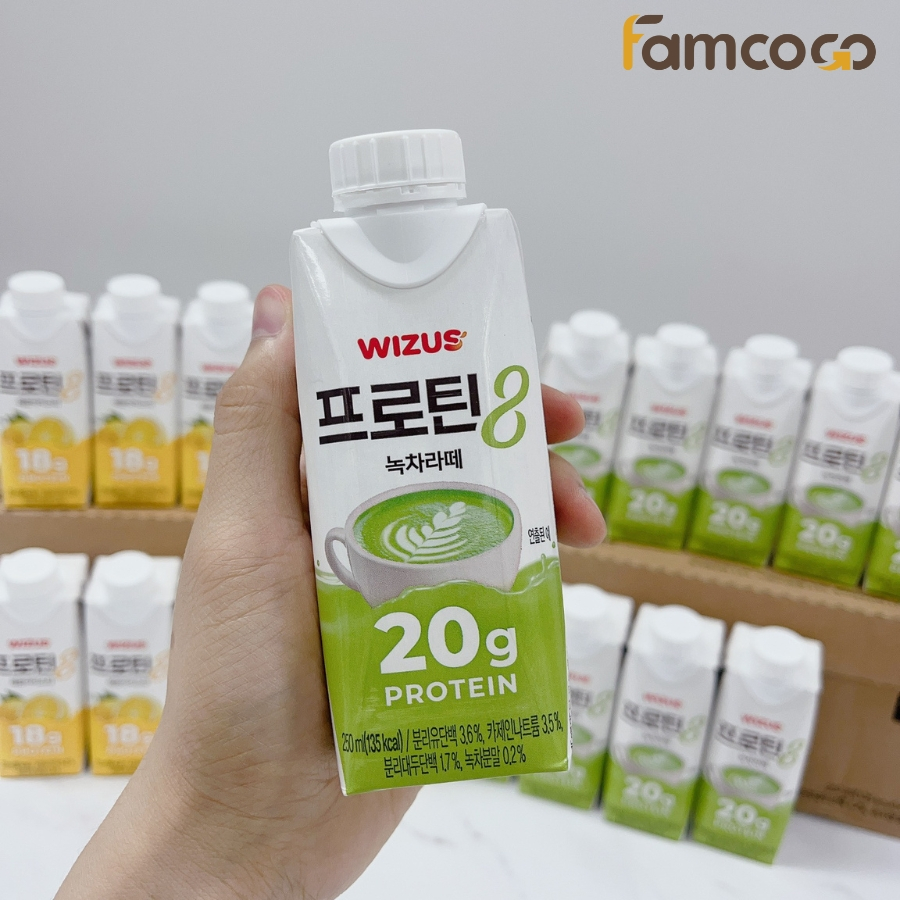 Nước uống bổ sung Protein Hàn Quốc WIZUS