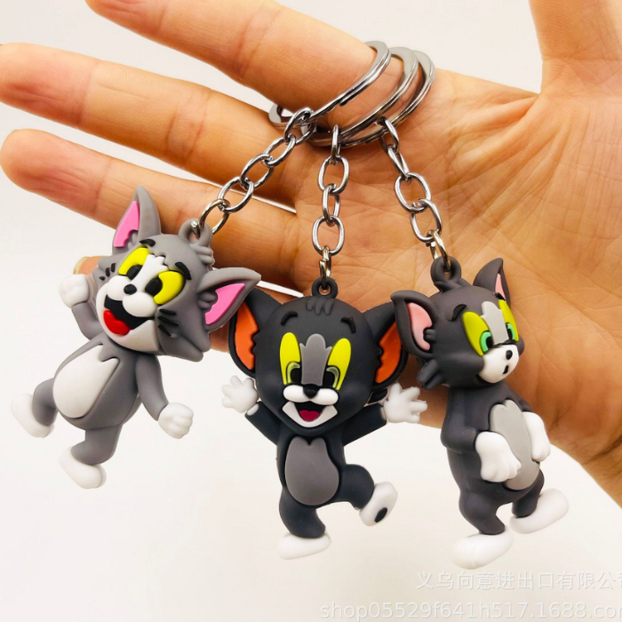 Móc Khóa Tom and Jerry Cao Cấp, Móc Chìa khóa Cute Dễ Thương Giá Rẻ