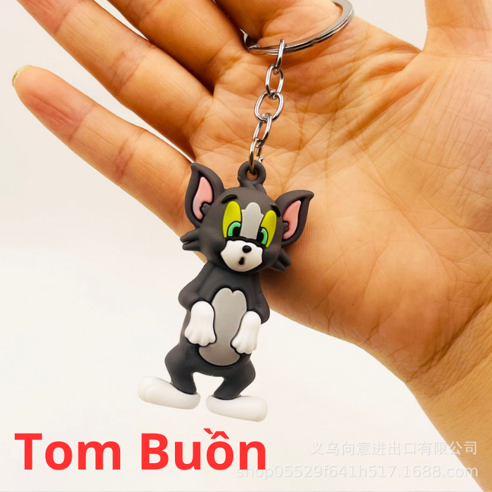 Móc Khóa Tom and Jerry Cao Cấp, Móc Chìa khóa Cute Dễ Thương Giá Rẻ