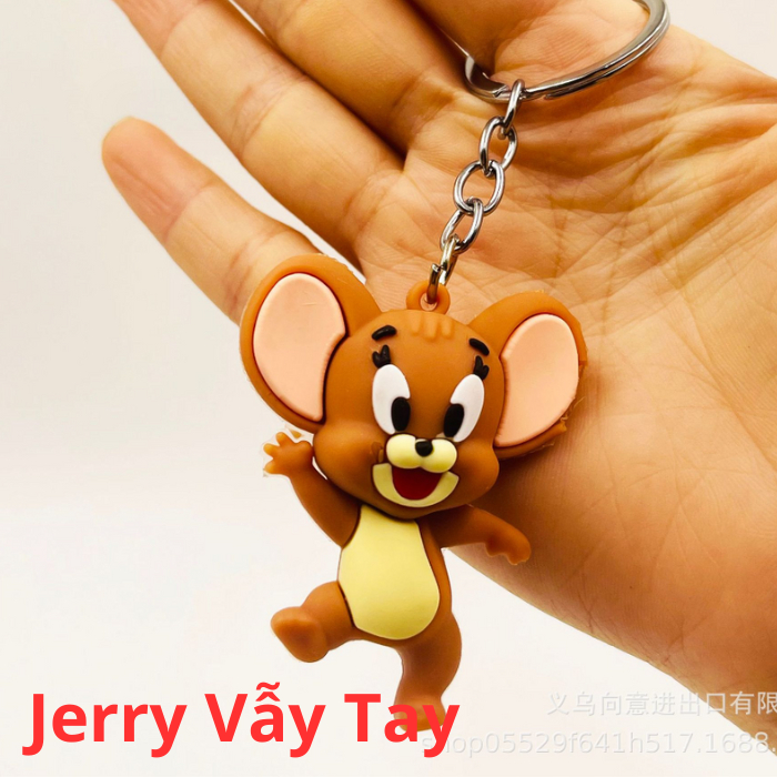 Móc Khóa Tom and Jerry Cao Cấp, Móc Chìa khóa Cute Dễ Thương Giá Rẻ