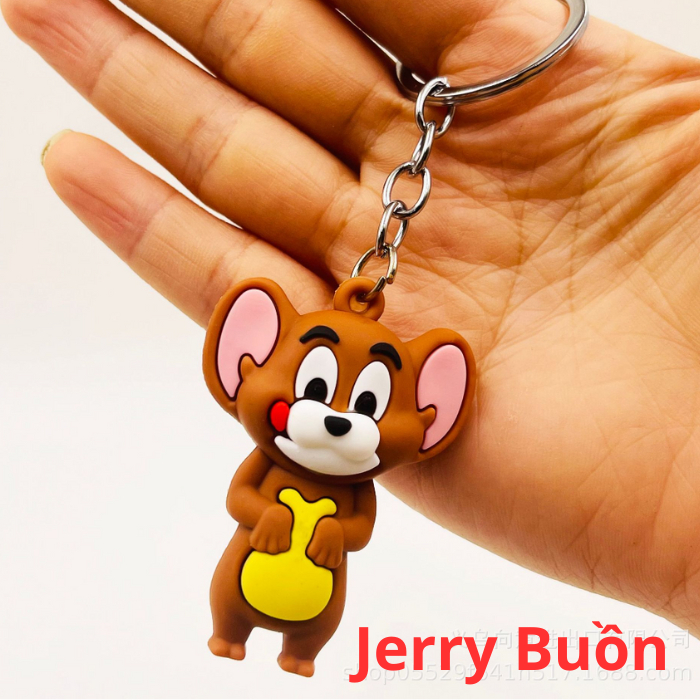 Móc Khóa Tom and Jerry Cao Cấp, Móc Chìa khóa Cute Dễ Thương Giá Rẻ
