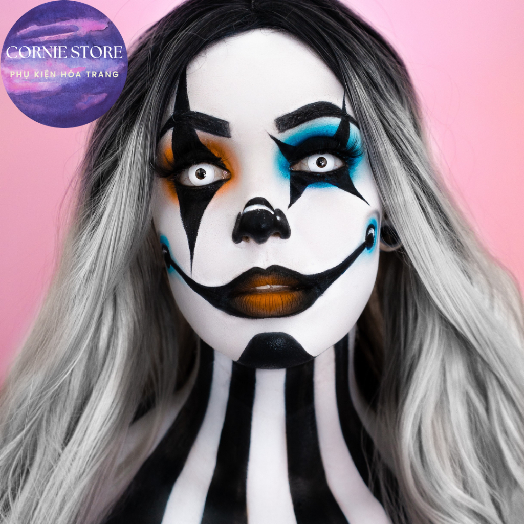 Bảng Face & body panting 3 ô - Vật phẩm màu hóa trang cosplay màu vẽ mặt màu vẽ cơ thể body hóa trang Cornie.Store