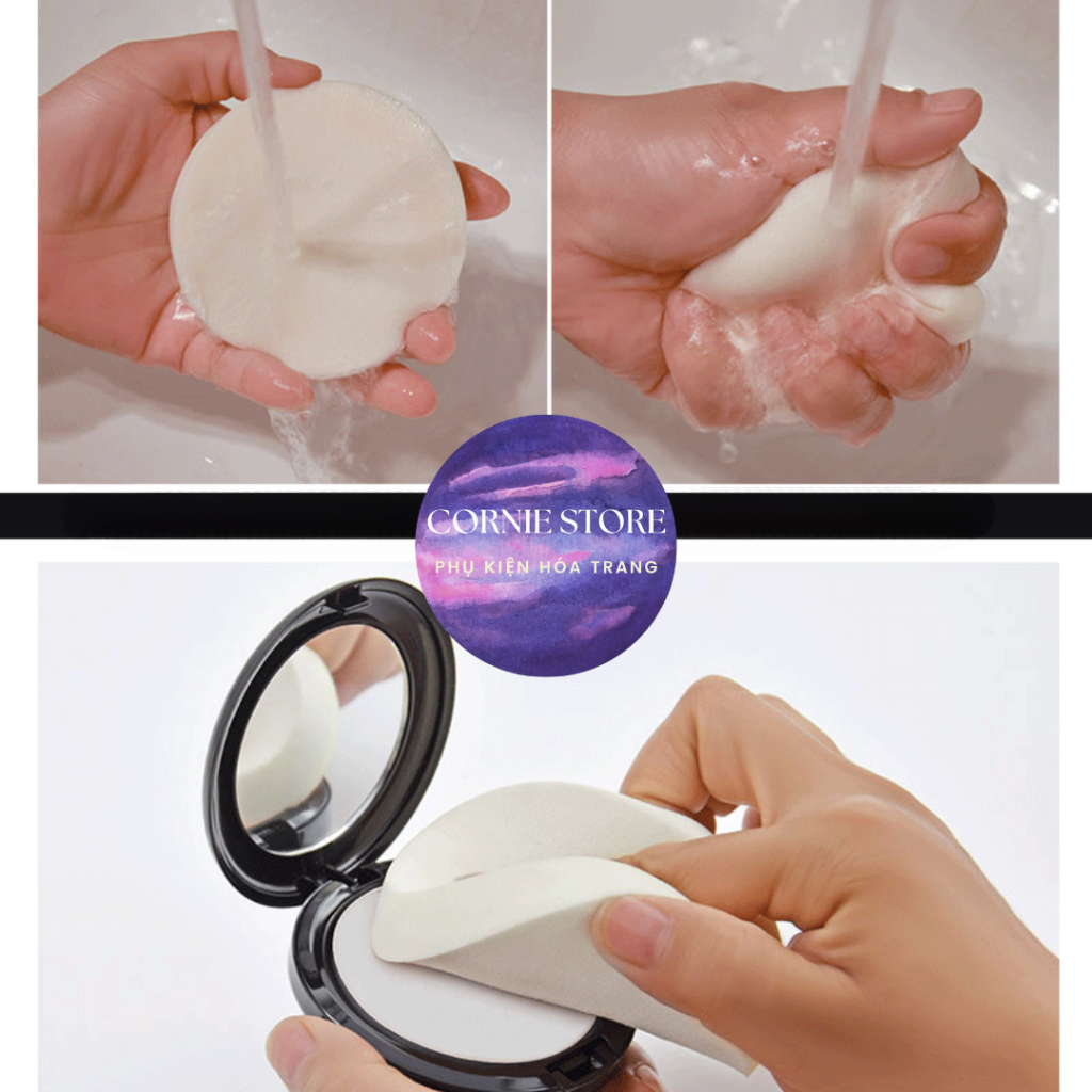 Kem nền trắng geisha cosplay- Vật phẩm hóa trang cosplay - Phấn nền Geisha mặt và cơ thể face and body hóa trang Cornie