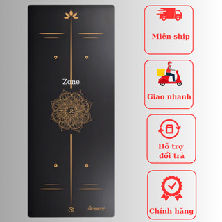 Thảm tập yoga cao su non nicegood chính hãng chống trơn trượt tặng túi đựng