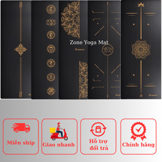 Thảm Tập Yoga NICEGOOD Định Tuyến Rõ Nét, In Phun Thẩm Mỹ, Dày 5mm Tặng Kèm Túi