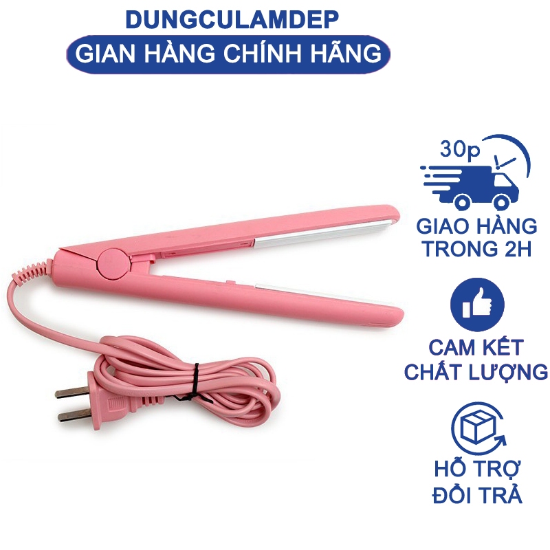 Máy là uốn tóc mini tiện lợi