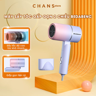 Máy sấy tóc gấp gọn mini tạo kiểu công suất 2200w chuẩn salon sấy khô siêu nhanh