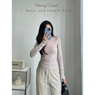 Áo giữ nhiệt cổ tròn