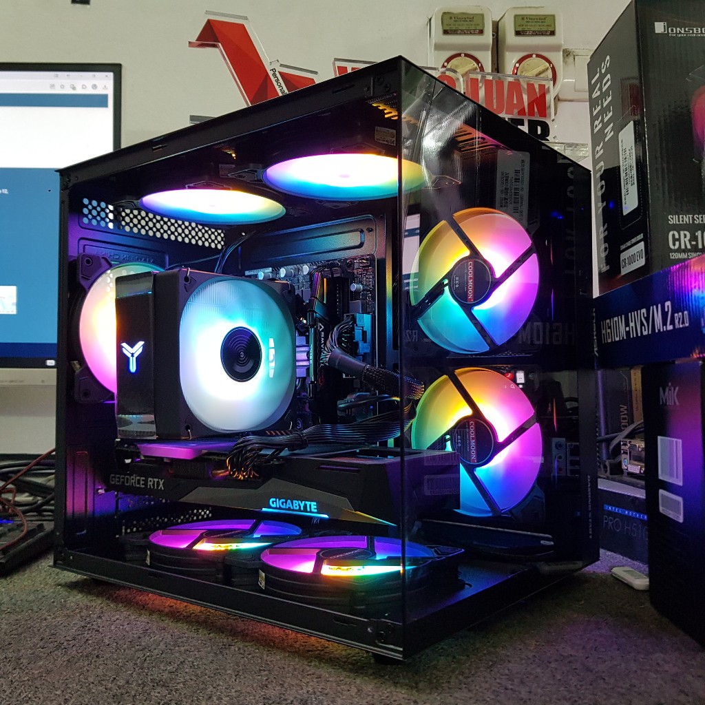 Vỏ máy tính dạng bể cá Start Qua Gaming chính hãng siêu hót