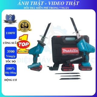 Máy cưa kiếm pin-Máy cưa đa nǎng chạy pin Makita 36V Tặng kèm 4 lưỡi cưa đa năng