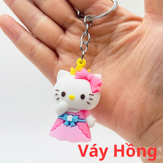 Móc Khóa Hello Kitty Dễ Thương Duyên Dáng