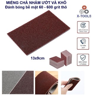 5 miếng bọt biển chà nhám đánh bóng ướt và khô, miếng chà nhám mịn dùng đa năng cho kim loại sắt gỗ