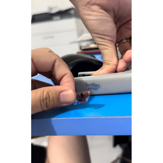 210 tem niêm phong Decal xi bạc vỡ