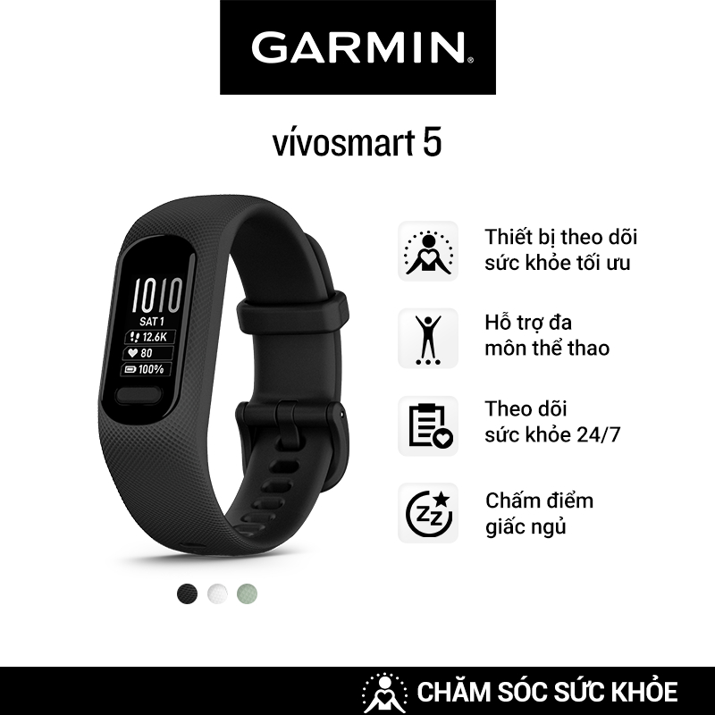 Đồng Hồ Thông Minh Garmin vívosmart 5  - Hàng Chính Hãng