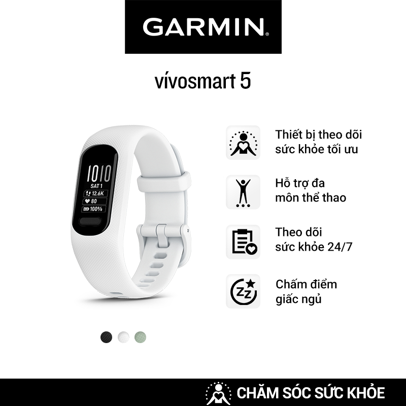 Đồng Hồ Thông Minh Garmin vívosmart 5  - Hàng Chính Hãng