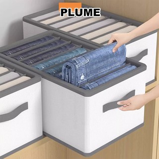  Hộp đựng đồ lót  Hộp Vải Đựng Quần Áo Chia Ngăn PVC 7 8 12 Ngăn Có thể gập lại và có thể giặt được 