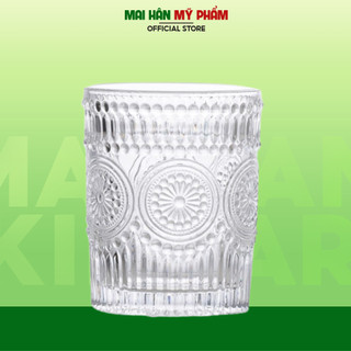 Cốc thủy tinh cao cấp 180ml quà tặng ngẫu nhiên
