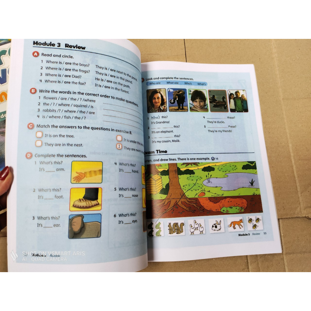 Oxford Discover Grammar 1 2 3 4 5 bản màu khổ a4