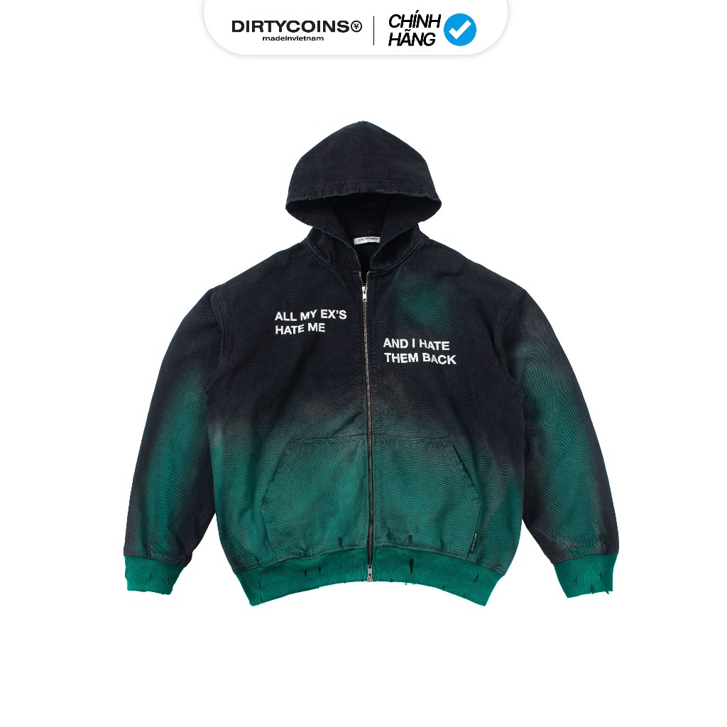 Áo Khoác  Denim Hoodie