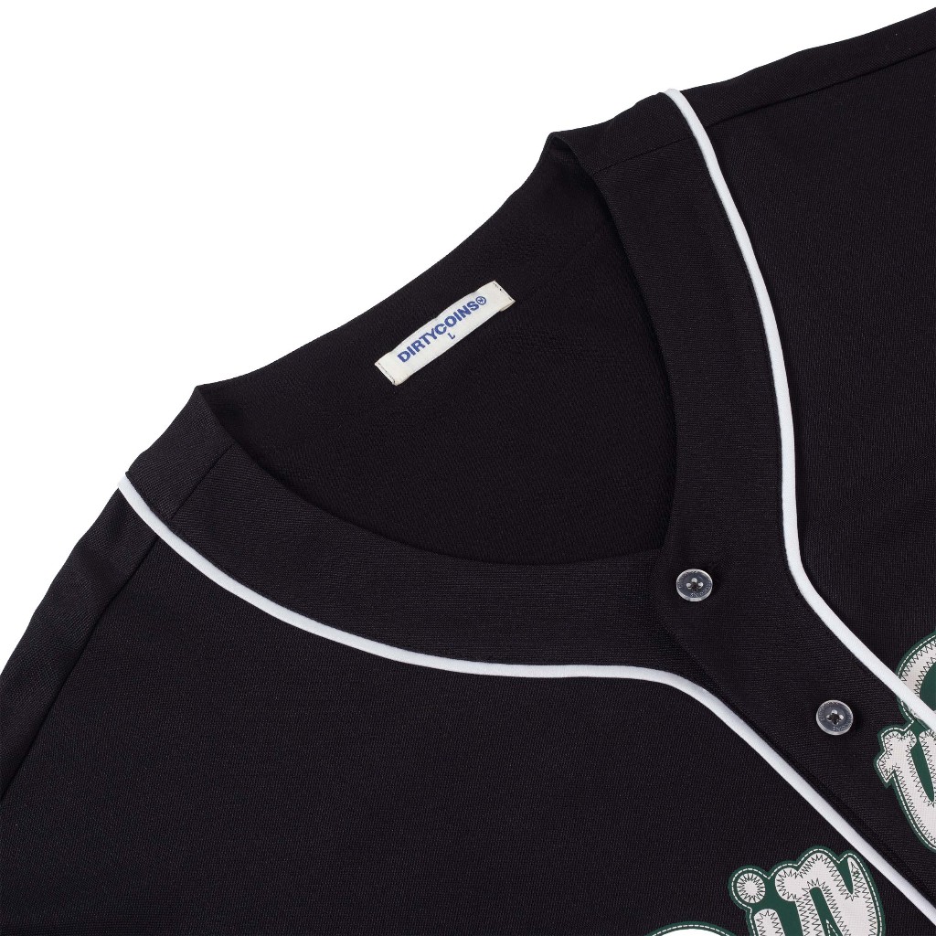 Áo Khoác  Logo Jersey Shirt - Black