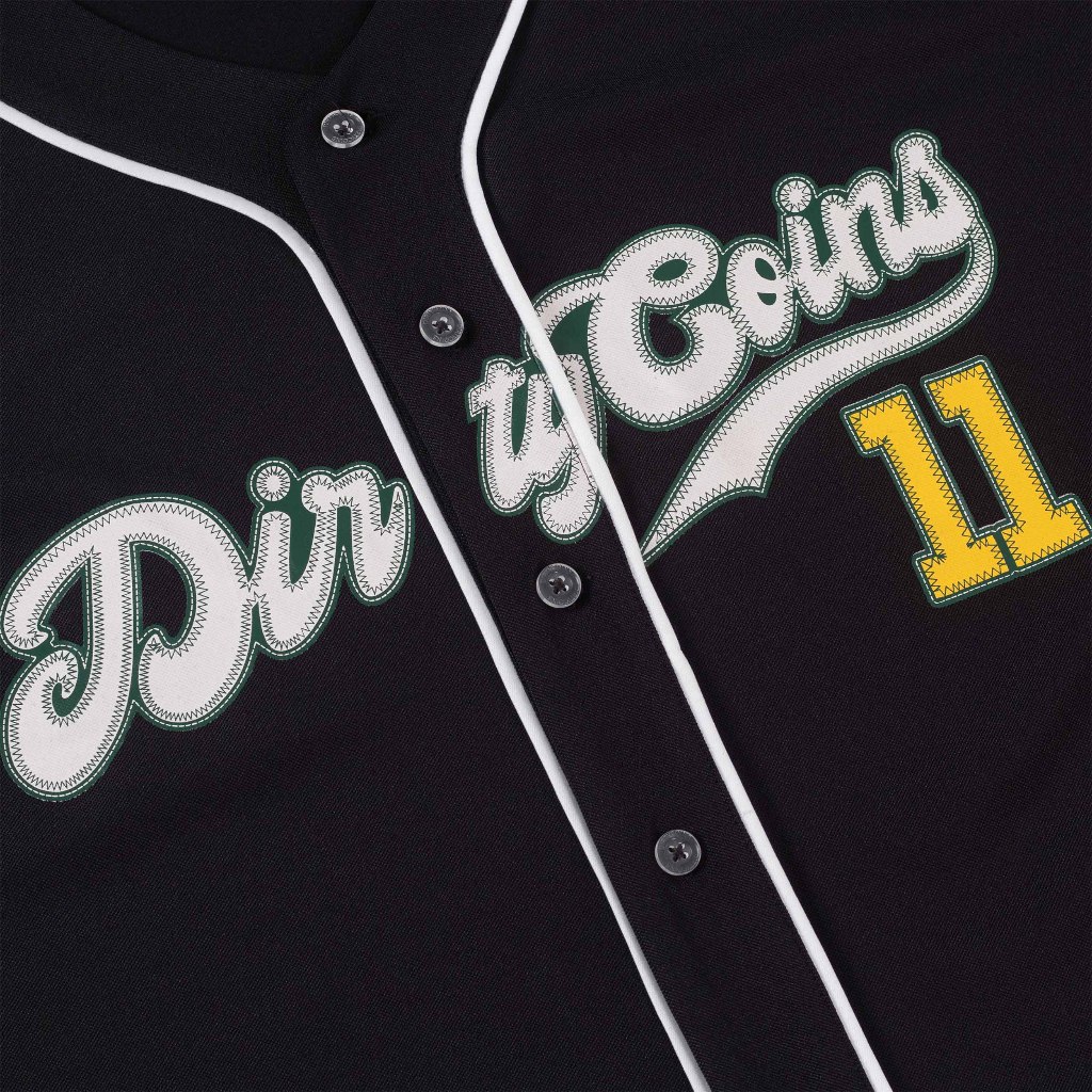 Áo Khoác  Logo Jersey Shirt - Black