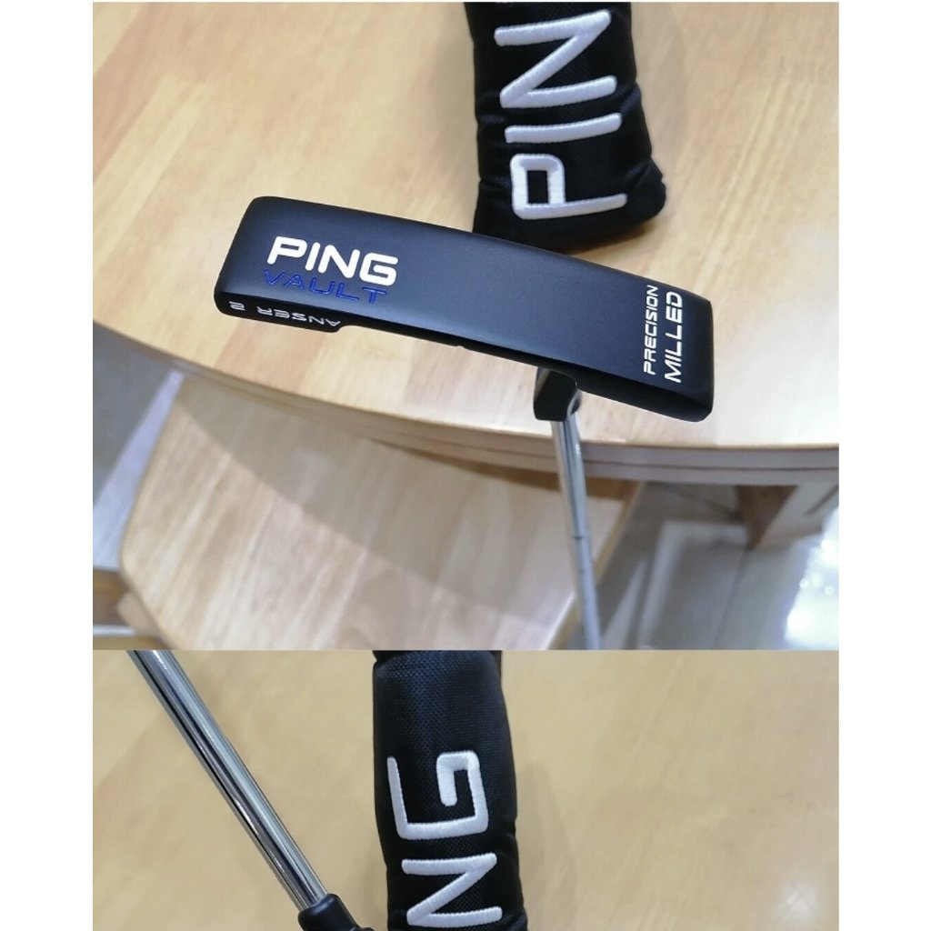 Gậy putter ping 2 màu đen trắng