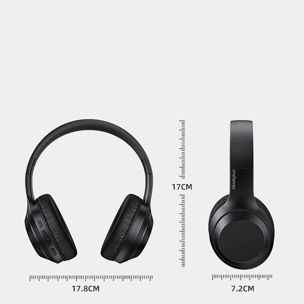 Tai Nghe Bluetooth Lenovo TH10 chụp tai Có Mic Âm Bass Mạnh Mẽ Và Dung Lượng Pin Khủng bảo hành 12 tháng
