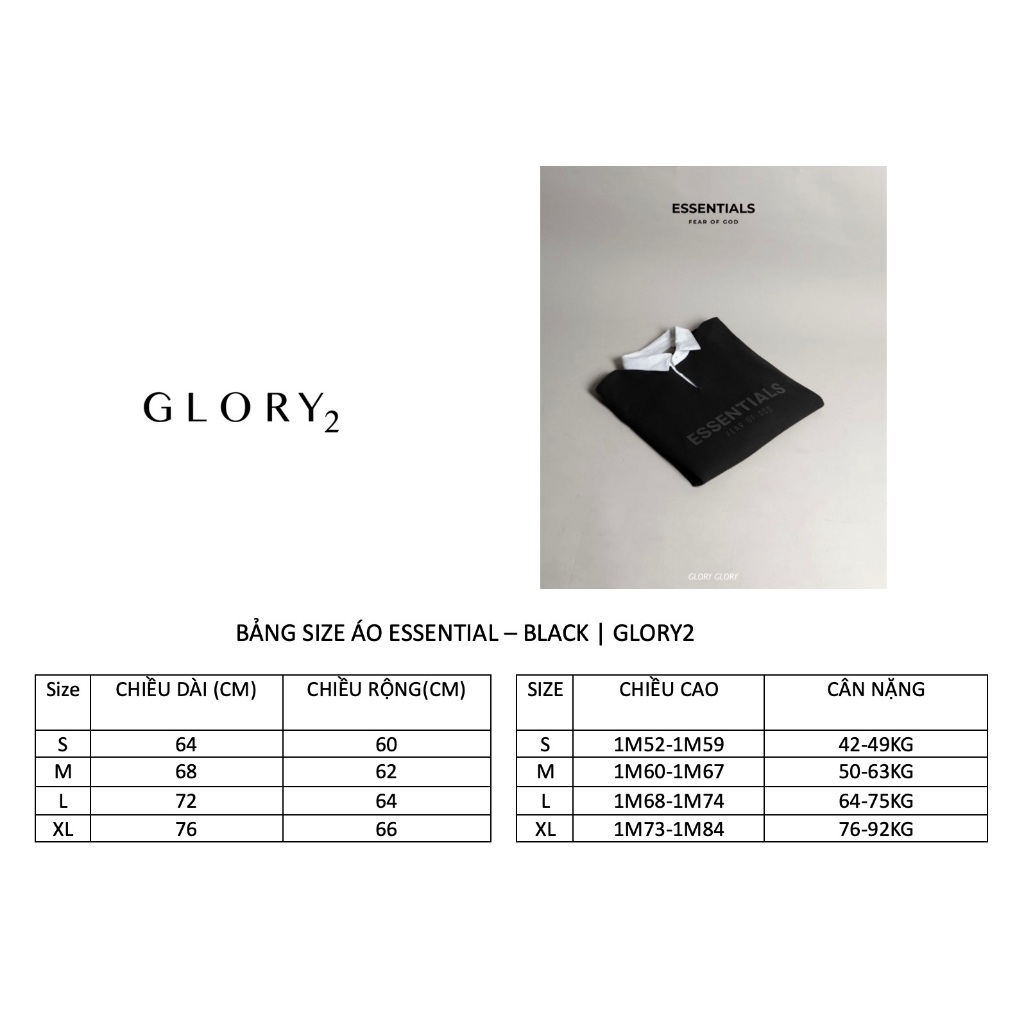 Áo nỉ sweate Essentials FOG Waffle Henley Ss23 Black