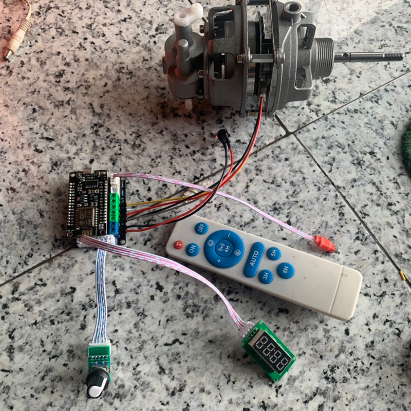 Đầu quạt không than WiFi DC inverter remote BLDC Nidec Peak 84W inverter mạnh mẽ tiết kiệm điện